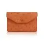 Cartera De Hombres ODM Minimalist Luxury Designer Genuine Ostrich Skin Card Holder Wallet Men Women's Business Mini Card Case