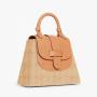 2023 Trendy New Arrival Woven Straw Bags Womens Handbags Beach Bags Vegan Leather Customized Logo Chic Fahion Ladies Hand Bags