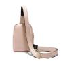 2024 Customized Logo Vegan Leather Chest Bag For Women Sling Messenger Purse