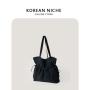Low Price Hand Bags Ladies Luxury New Design Large Capacity Female Minori Casual Fold Nylon Waterproof Armpit Bag
