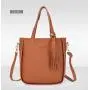 Hot Sale 2024 four sets of bags for women new fashion bucket shoulder bag pu leather ladies handbag large capacity crossbody bag