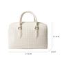 New Arrival Tweed Leather Mini Womens Travel Bag Designer Handbags For Women Luxury Duffel Bags Custom Logo Ladies Weekend Bags