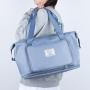 HR016 Unisex Daily Use Travel Storage Bags Oxford Cloth Portable Waterproof Fitness Bag Foldable Sports Fashionable Luggage