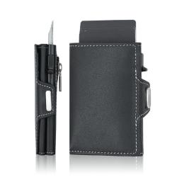 Customize waterproof cosmetic bag Multi-card card holder with zipper and handle bag