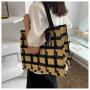Senior Sense Large Capacity All-In-One Shoulder Bag New Fashion Canvas Bag College Class Handbag
