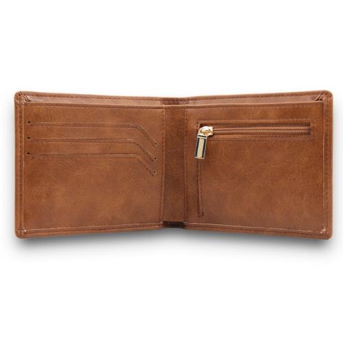 Vintage leather slim men wallet RFID blocking  men wallet  PU leather
