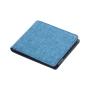 Custom Logo Durable Canvas Billfold RFID blocking Minimalist Slim Bifold Wallets for Men