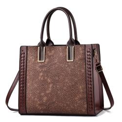 New minimalist style single shoulder soft leather tote bag bolsos para mujeres