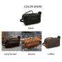 ZWY313 Men Genuine Leather Tote Clutch Bag Daily Travel Outdoor Toiletries Storage Bag Waterproof Practical Ladies Cosmetic Bag