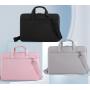 ZR825 Woman Business Laptop Bag Briefcase Oxford Cloth Handheld Document Bag Zipper Customized Logo Office Meeting Document Bag