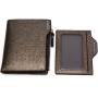 ZR332 2023 Business Men's Wallet Noble Fashion PU Zipper Change Big Money Card Bag for Father and Boyfriend