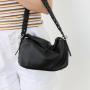 2024 new bags ladies fashion temperament underarm pillow bag woven crossbody female bags
