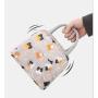 ZR175 Colorful Thermal Insulation and Cold Insulation Large Capacity Lunch Bag with Lunch Aluminum Foil Thickened Bento Bag