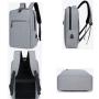 ZF288 Laptop Bag USB Charger Computer Cover Backpack Oxford Fabric Waterproof Zipper Print Logo Gift Backpack Business Schoolbag