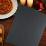 Cheap Price High Quality Hotel Service Guide A4 Pu Leather File Folder Menu Book case with metal clip