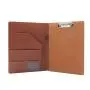 High quality leather file cover customized bill cover A4 size leather cover with logo