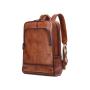 2023 hot selling  computer bag Genuine Leather Vintage Laptop Backpack for Men