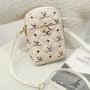 In stock retro shoulder bag for women 2024 new women's messenger bags wholesale ladies sling crossbody female mobile phone bags