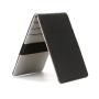 ZHF012 Men's Fashion Wallet RFID Cross Pattern Card Bag PU Card Clip Korean Creative Elastic Band US Dollar Clip Wholesale
