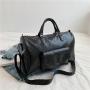 custom logo big bags for women traveling white pu leather hand carry travel sports gym bags bolsos deportivos