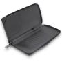 PU leather wallet clutch with zipper ladies wallet purse women travel wallet