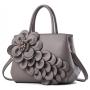 New Mother Bag PU Leather Flower Shoulder Bags carteras y bolsos de mujer Handbag For Women