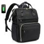 LOVEVOOK 2022 Soft Faux PU Leather Travel Backpack Purse Casual Men's School Book bags 14 15.6 17 inch Women's Laptop Backpacks