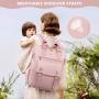 LOVEVOOK 2023 large capacity mother bag baby diaper organizer nappy bag Multifunctional travel laptop mommy backpack for women