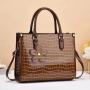 2024 Newest big sizes high quality Pu leather Women's Bags Trendy Fashion Luxury Designer Tote Handbags For Women