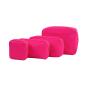 2022 RTS New Products Multi Color Women Makeup Eco Cosmetic Bag Bright Waterproof Toiletry Bag Nylon Zip Pouch Bag