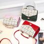 Hot sales women's bag 2024 new fashion small square bag beaded casual simple Korean style diagonal shoulder cross body bag