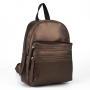 2024 new simple women's fashion bag back large capacity travel retro PU multi-pocket backpack