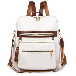 ZR093 New Women's Backpack Fashion Versatile Women's Backpack Simple Atmosphere Comfortable Retro Classic