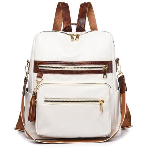ZR093 New Women's Backpack Fashion Versatile Women's Backpack Simple Atmosphere Comfortable Retro Classic