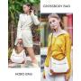 LOVEVOOK 2023 New Style Fashion Designer handbags for Women Stylish shopping Hand bags Canvas Hobo Bags Ladies Shoulder Bags