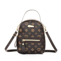 2024 Ladies Fresh and Sweet Fashion Backpack Single Strap Women's Schoolbag Wholesale Flower Printed Bag for Students