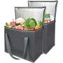 Gelory Insulated Reusable Grocery Bags Heavy Duty Shopping Bag Tote Cooler Case