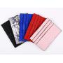 OEM Porte Carte Cuir Tarjetero De Cuero Custom Luxury Women Men Genuine Snake Skin Leather ID Credit Card Holder Wallet
