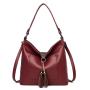 New arrival large capacity casual leather shoulder crossbody bag ladies handbags fashion tote bags for woman