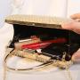 Crystal Diamond setting Party bag Custom rhinestone glitter handmade luxury evening clutch crystal bags sac tendance 2024