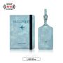 ZF322 PU Document Bag RFID Travel Passport Wallet Anti-theft Swipe Card Bag Multifunctional Waterproof Handheld Bag