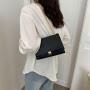 2023 Chain Para Mujeres Bolso Bolsas Designer Women'S Shoulder Bags Small Square Simple Pu Leather Crossbody Bags For Women
