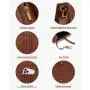 LOVEVOOK Vintage Leather Work Bag 15.6 in Laptop Tote Waterproof Computer Bag Business Office Briefcase Laptop Bag for Women