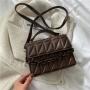 Women's diamond chain bag bolsas para mujer retro tide embroidered thread small square bag bolsos-para-mujeres-
