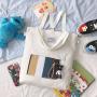 Crossbody Spring Canvas Bag Student One Shoulder Large Capacity Canvas Bag Korean Simple One Shoulder Bag