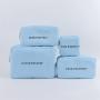 24 Colors High Quality Zipper Waterproof Toiletry Bag Nylon Pouch Travel Large Makeup Make up Bags Large Cosmetic Bags