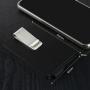 Slim Minimalist Front Pocket RFID Blocking Carbon Fiber Metal Wallets for Men with Money Clip