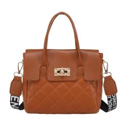 2024 Summer Fashion Women's Handbag Handheld Diamond Pattern Bag Lady's Bag