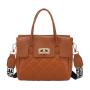 2024 Summer Fashion Women's Handbag Handheld Diamond Pattern Bag Lady's Bag