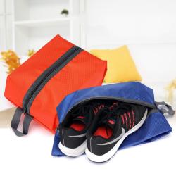 Wholesale Multi-Functional Waterproof Shoe Bag Travel Shoes Bag Nylon Zipper Shoe Bag